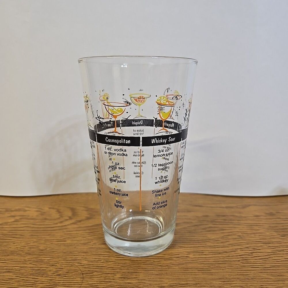Cocktail Recipe Glass - Perfect Drink the 1st Time!
